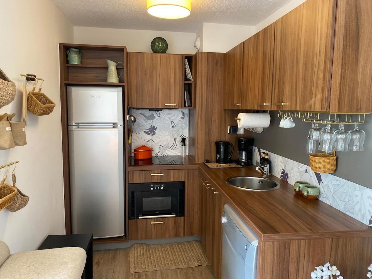 Centre Station Luxueux 2 Pieces, Vue Panoramique Plein Sud, Terrasse, Parking Prestations De Gamme Apartment *