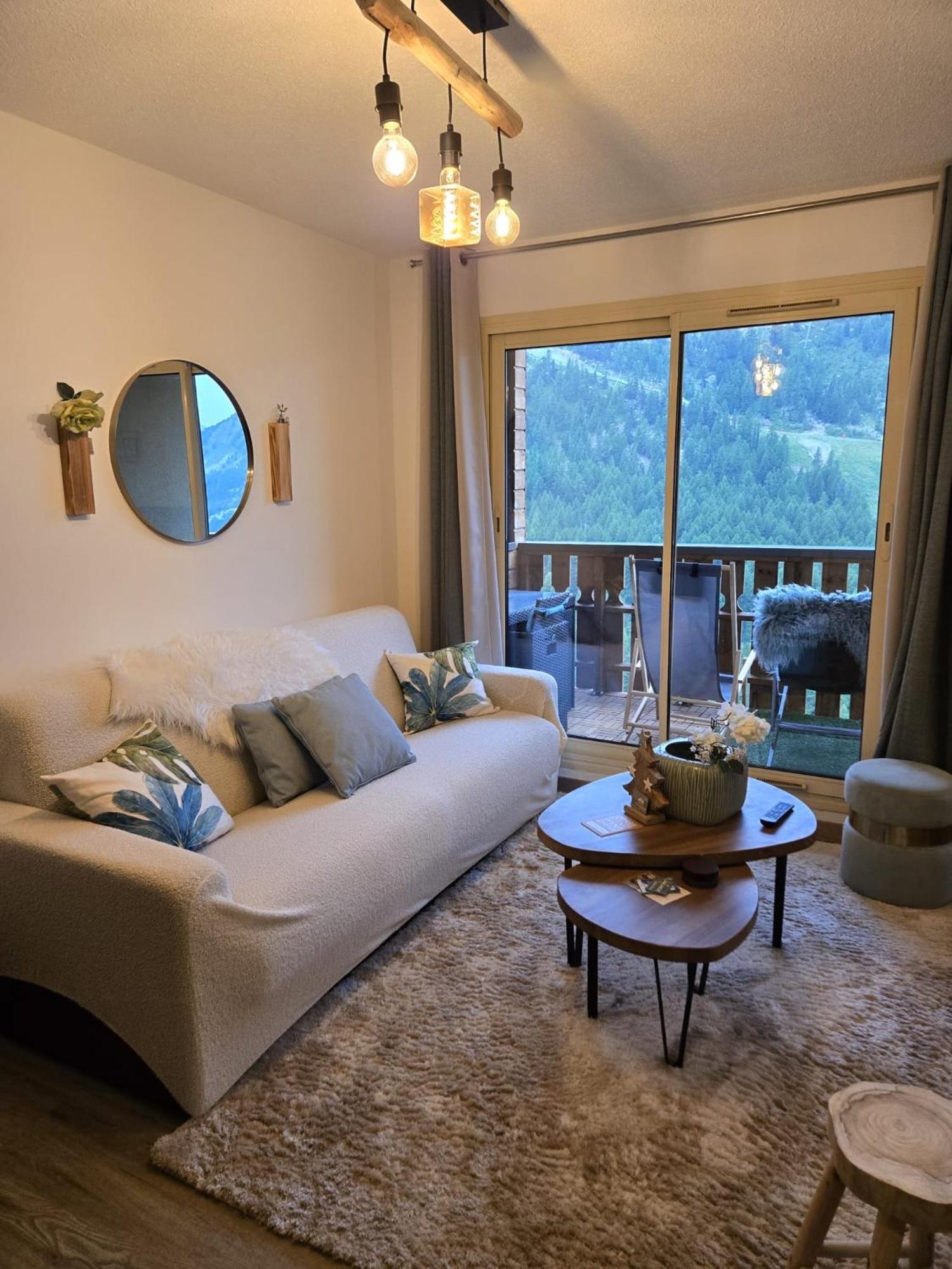Apartamento Centre Station Luxueux 2 Pieces, Vue Panoramique Plein Sud, Terrasse, Parking Prestations De Gamme Isola